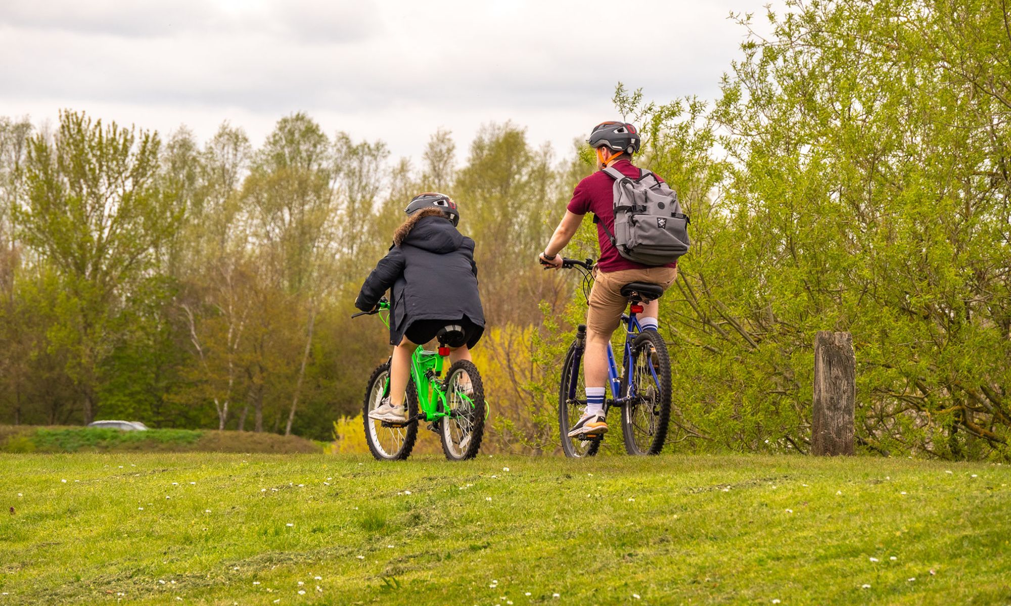 Cycling Willen Lake